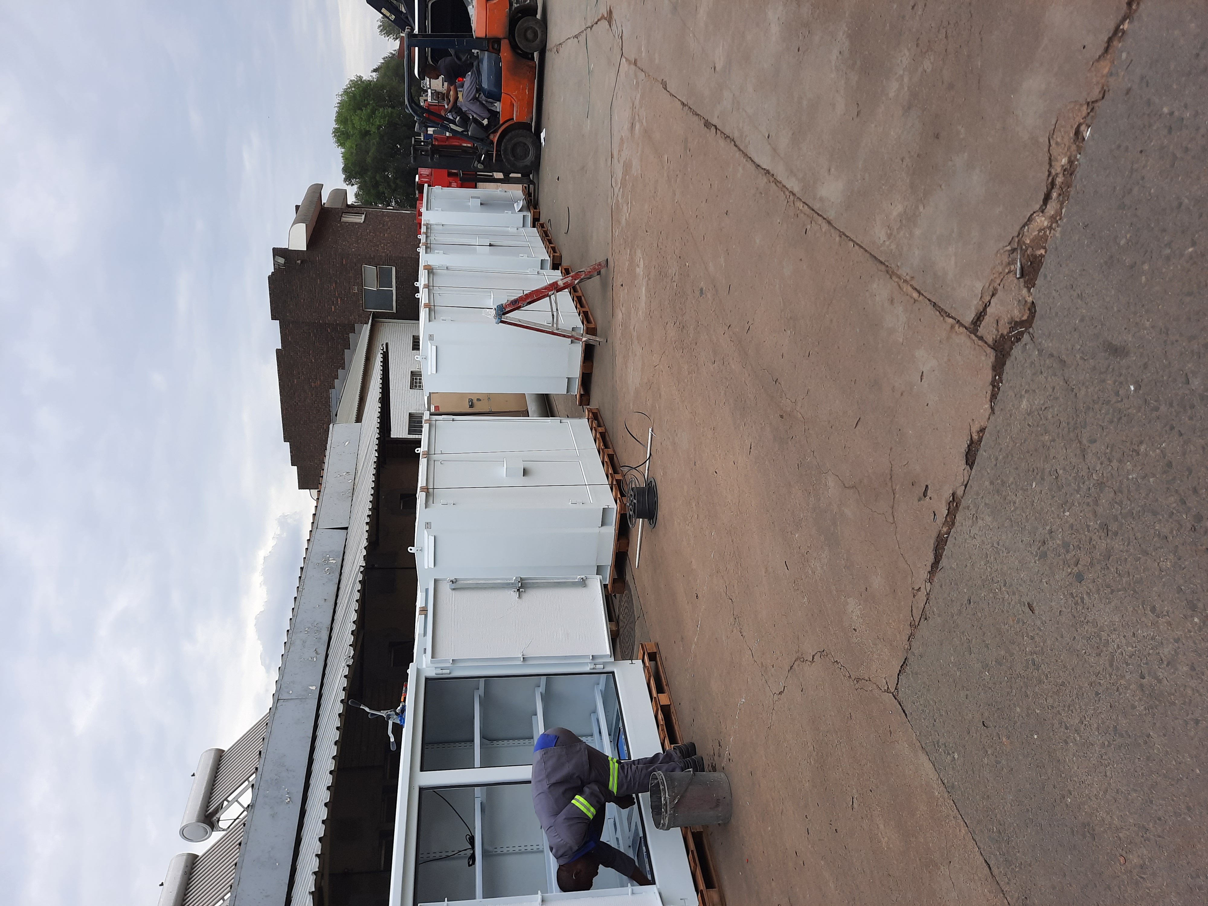 Equipment Installation - 4-Door Cabinet